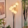 Bernado Floor Lamp - glass 12 cm white, 6-light sources