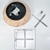 Mulstrand Ceiling Light 50 cm black, 4-light sources, Remote control
