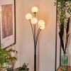Bernado Floor Lamp - glass 10 cm white, 5-light sources