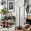 Bernado Floor Lamp - glass 12 cm white, 5-light sources