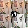 Bernado Floor Lamp - glass 10 cm clear, Smoke-coloured, 6-light sources