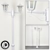 Loria Lamp Post white, 2-light sources