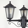 Loria Lamp Post black, 3-light sources