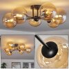 Chehalis Ceiling Light - glass 15 cm Amber, 6-light sources