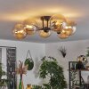 Chehalis Ceiling Light - glass 15 cm Amber, 6-light sources