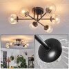 Chehalis Ceiling Light - glass 10 cm clear, 6-light sources