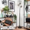 Bernado Floor Lamp - glass 15 cm Smoke-coloured, 3-light sources
