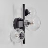 Chehalis Wall Light - glass 10 cm, 12 cm clear, 3-light sources