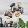 Chehalis Ceiling Light - glass 10 cm, 12 cm, 15 cm Amber, Smoke-coloured, 10-light sources