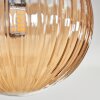 Chehalis Ceiling Light - glass 10 cm, 12 cm, 15 cm Amber, 10-light sources