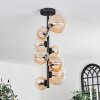 Chehalis Ceiling Light - glass 10 cm, 12 cm, 15 cm Amber, clear, 8-light sources