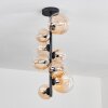 Chehalis Ceiling Light - glass 10 cm, 12 cm, 15 cm Amber, clear, 8-light sources