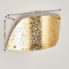 ANZIO Wall Light white, 1-light source