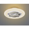 Reality Flaga ceiling fan LED white, 1-light source, Remote control