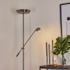 Florida Floor Lamp LED matt nickel, 2-light sources