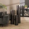 Cylinder Floor Lamp matt nickel, black, 1-light source