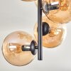 Gastor Ceiling Light - glass 15 cm Amber, 8-light sources