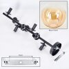 Gastor Ceiling Light - glass 15 cm Amber, clear, 8-light sources