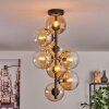Gastor Ceiling Light - glass 15 cm Amber, clear, 8-light sources