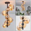 Chehalis Ceiling Light - glass 10 cm, 12 cm, 15 cm Amber, 8-light sources