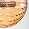 Chehalis Ceiling Light - glass 10 cm, 12 cm, 15 cm Amber, 8-light sources