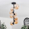 Chehalis Ceiling Light - glass 10 cm, 12 cm, 15 cm Amber, 8-light sources