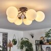 Chehalis Ceiling Light - glass 15 cm white, 6-light sources