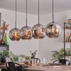 Ripoll Pendant Light - glass 30 cm chrome, 4-light sources