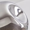 Ripoll Pendant Light - glass 30 cm chrome, 4-light sources