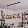 Ripoll Pendant Light - glass 30 cm chrome, 4-light sources