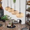 Ripoll Pendant Light - glass 25 cm Ecru, 4-light sources