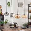 Ripoll Pendant Light - glass 25 cm, 20cm Amber, clear, Ecru, Smoke-coloured, black, 4-light sources