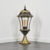 Etoe pedestal light brown, gold, black, 1-light source