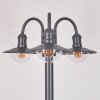Elima Lamp Post anthracite, 3-light sources