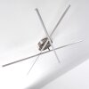 Tornio Ceiling Light LED matt nickel, 3-light sources