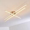 Tornio Ceiling Light LED matt nickel, 3-light sources