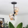 Chehalis Ceiling Light - glass 10 cm,12 cm Amber, 4-light sources