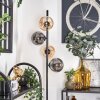 Gastor Floor Lamp - glass 15 cm Amber, Smoke-coloured, 4-light sources