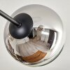 Koyoto Ceiling Light - glass 15 cm chrome, clear, 6-light sources