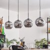 Ripoll Pendant Light - glass 25 cm Smoke-coloured, 4-light sources