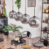 Ripoll Pendant Light - glass 25 cm Smoke-coloured, 4-light sources