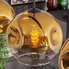 Ripoll Pendant Light - glass 25 cm gold, clear, 4-light sources