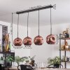 Ripoll Pendant Light - glass 25 cm coppery, 4-light sources