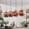 Ripoll Pendant Light - glass 30 cm coppery, 4-light sources