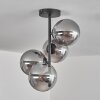 Gastor Ceiling Light - glass 15 cm Smoke-coloured, 4-light sources