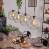 Ripoll Pendant Light - glass 30 cm clear, 4-light sources