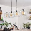 Ripoll Pendant Light - glass 30 cm clear, 4-light sources