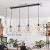 Ripoll Pendant Light - glass 30 cm clear, 4-light sources