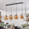 Ripoll Pendant Light - glass 30 cm Amber, 4-light sources
