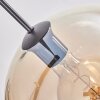 Koyoto Pendant Light - glass 30 cm Amber, clear, 4-light sources